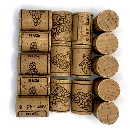 100 tappi sughero naturale - tappi,