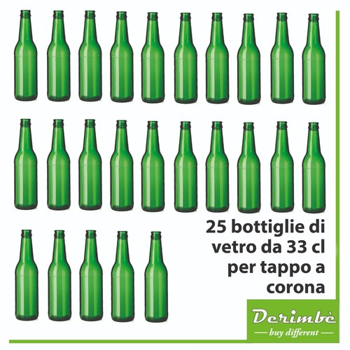 Bottiglie vetro verde da - bottiglie,