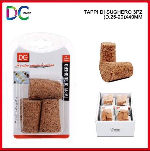 Tappi sughero confezione da - in,